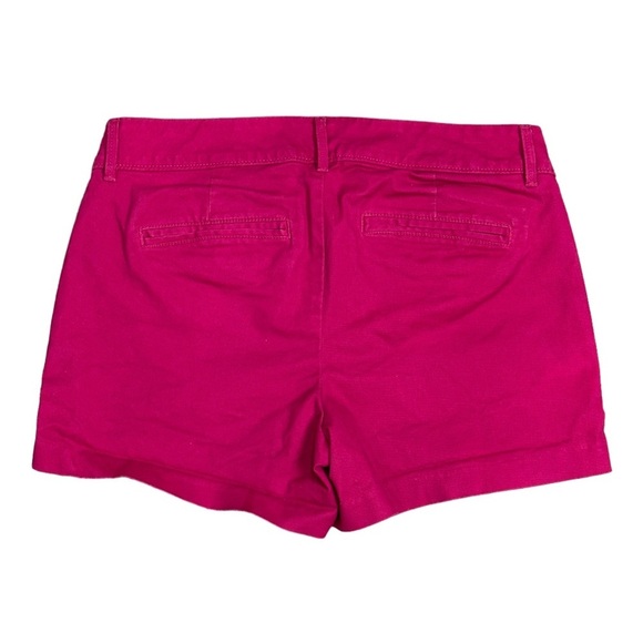 Women's Old Navy Pixie 4 Small Shorts Chino Khakis Pink Stretch 4 Pockets EUC - Picture 4 of 8
